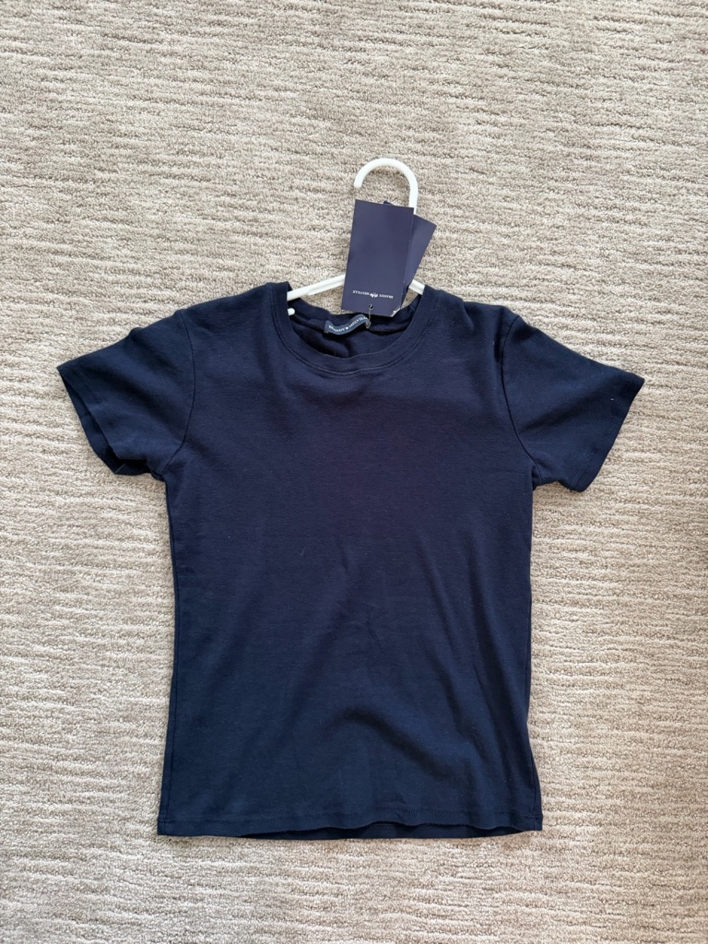 Brandy Melville Navy Short-Sleeve Tee